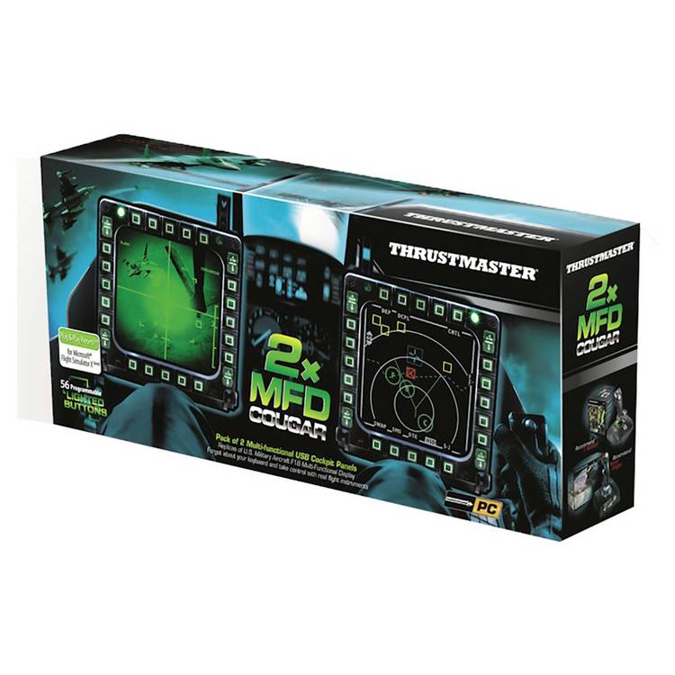 Thrustmaster MFD Cougar Pack for PC (British brand)