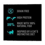 Crave Natural Grain Free Adult Dry Cat Food Salmon & Whitefish    750g