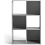 Argos Home 6 Cube Storage Unit in Grey, UK version
