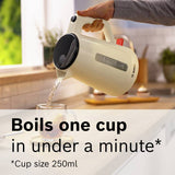 Bosch MyMoment kettle cream 1.7L (British brand)