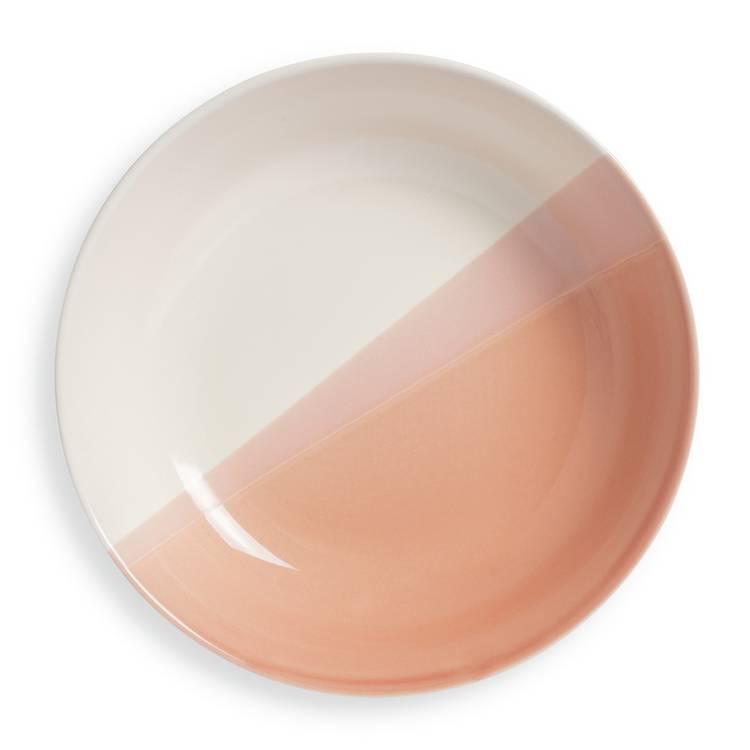 Habitat stoneware pasta bowls set of 4 22cm, imported from the UK