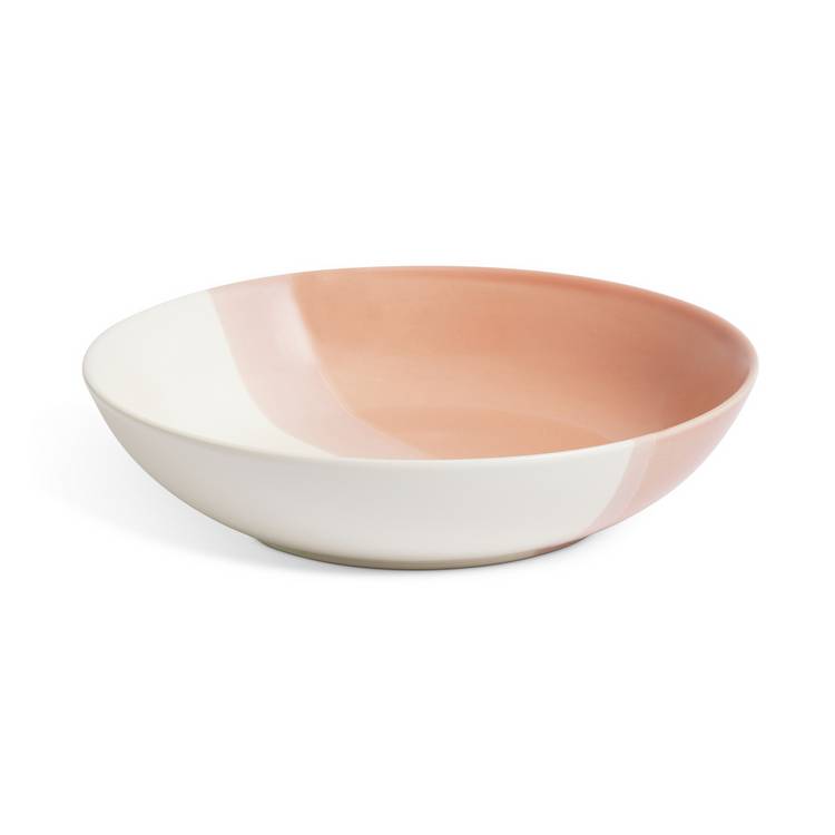 Habitat stoneware pasta bowls set of 4 22cm, imported from the UK