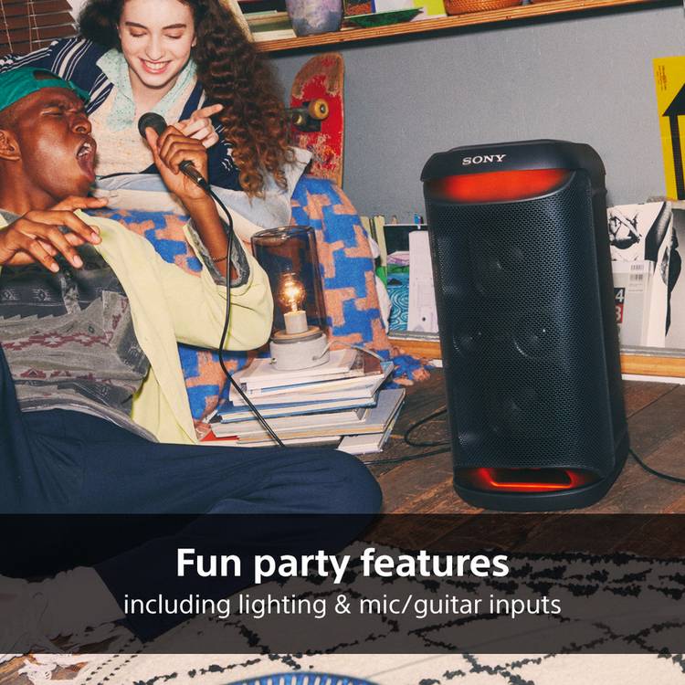 Sony SRS-XV500 portable party speaker black, imported from the UK