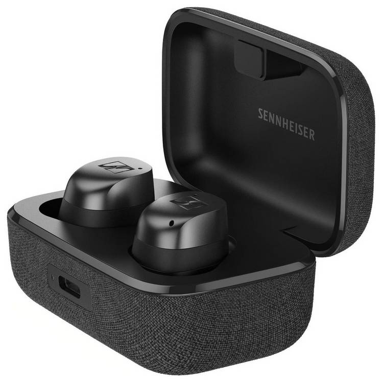 Sennheiser Momentum 4 true wireless earbuds black (British brand)
