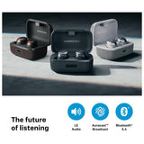 Sennheiser Momentum 4 true wireless earbuds black (British brand)