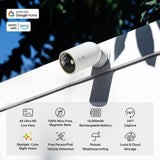 Tapo C460 Kit 4K solar outdoor security camera - British product
