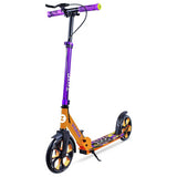 Zinc Verge Pro folding incline scooter purple orange, UK version