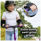 Zinc Verge Pro folding incline scooter purple orange, UK version