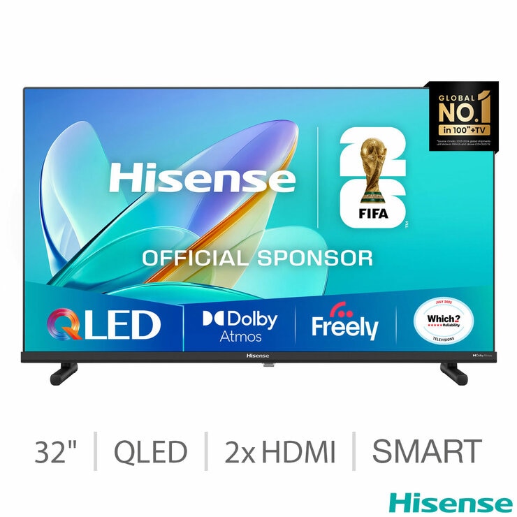 Hisense 32 inch QLED Smart TV UK version