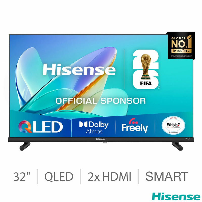 Hisense 32 inch QLED Smart TV UK version