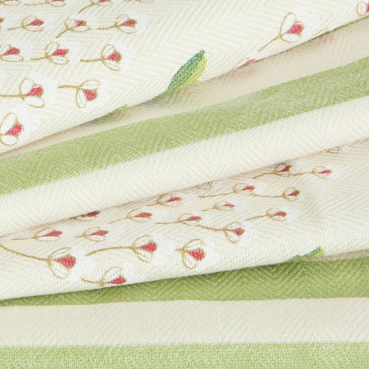Habitat cotton napkins Bellis floral 45cm 4pk (British brand)