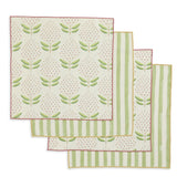 Habitat cotton napkins Bellis floral 45cm 4pk (British brand)