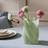 Argos Habitat Twisted Glass Vase - Green 19cm- Buy online at McGrocer