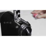Nespresso De'Longhi CitiZ white pod coffee machine British brand
