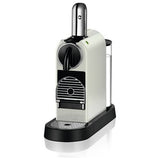 Nespresso De'Longhi CitiZ white pod coffee machine British brand