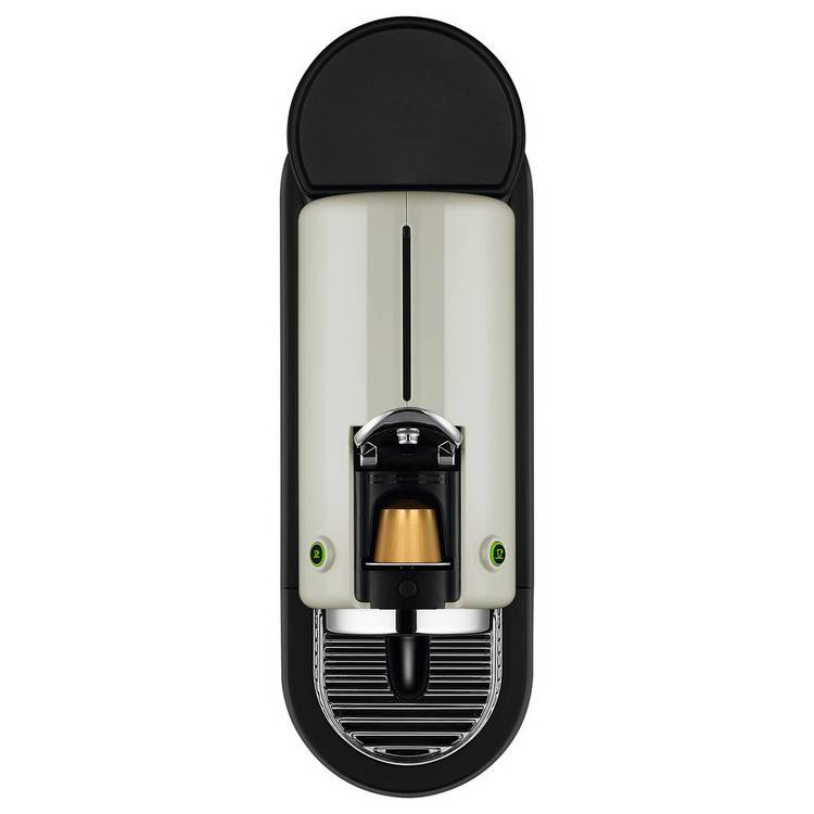 Nespresso De'Longhi CitiZ white pod coffee machine British brand