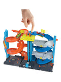 Hot Wheels Transforming Race Tower toy set - British product