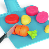 Joseph Joseph pretend play food set with chopping board (British brand)