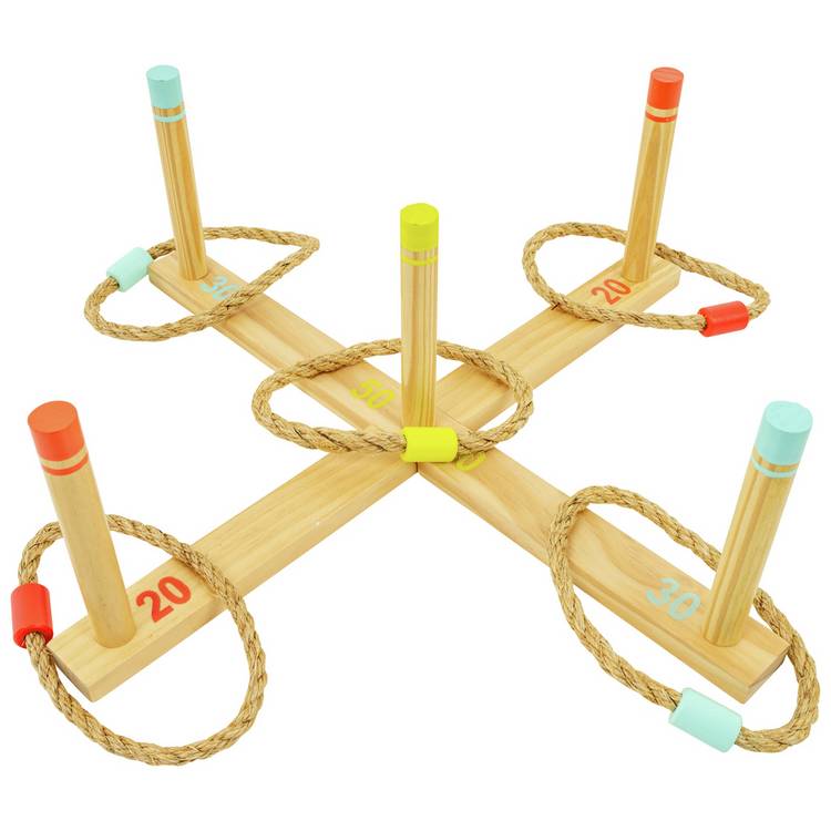 TP wooden ring toss game, imported from the UK