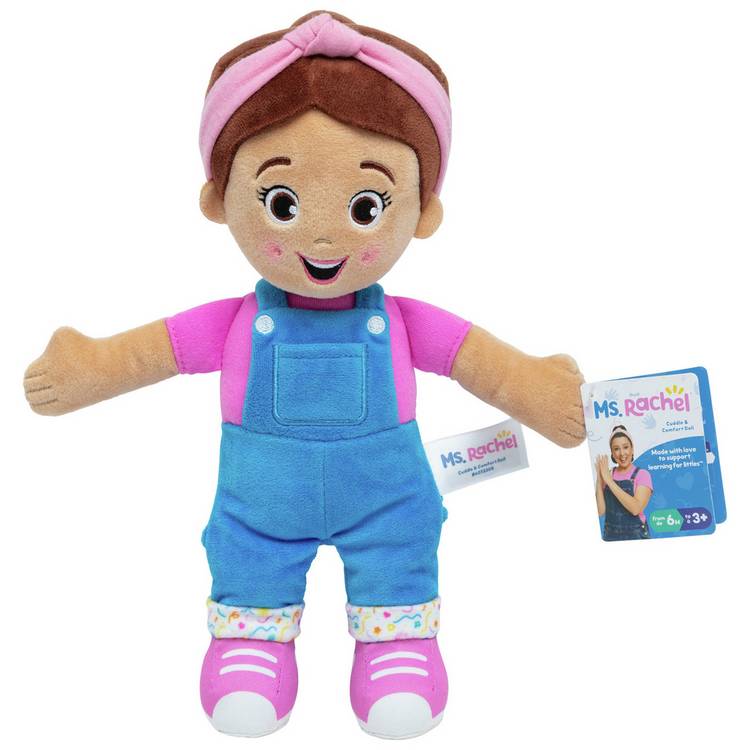 Ms. Rachel Cuddle and Comfort Friend soft toy 21.5cm, imported from the UK