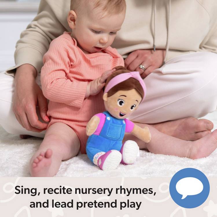Ms. Rachel Cuddle and Comfort Friend soft toy 21.5cm, imported from the UK