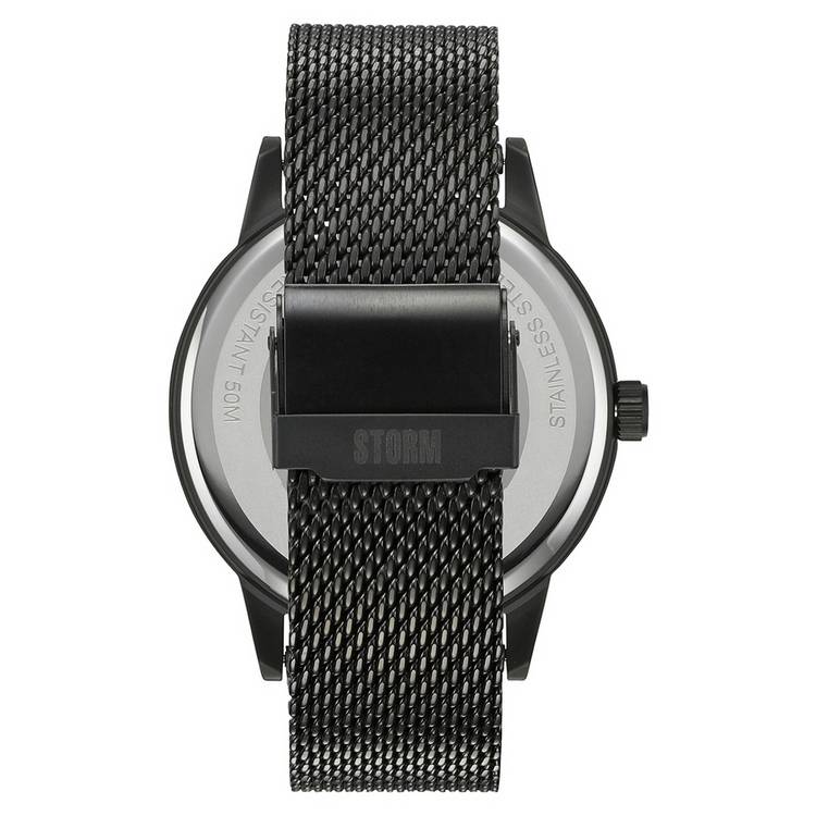STORM Styro blue dial mesh strap watch, UK version