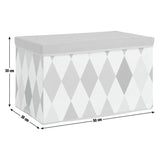 Habitat foldable ottoman box multicolour 45-litre, imported from the UK