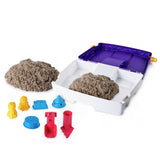 Kinetic Sand folding sand box with tools (British brand)