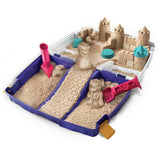 Kinetic Sand folding sand box with tools (British brand)