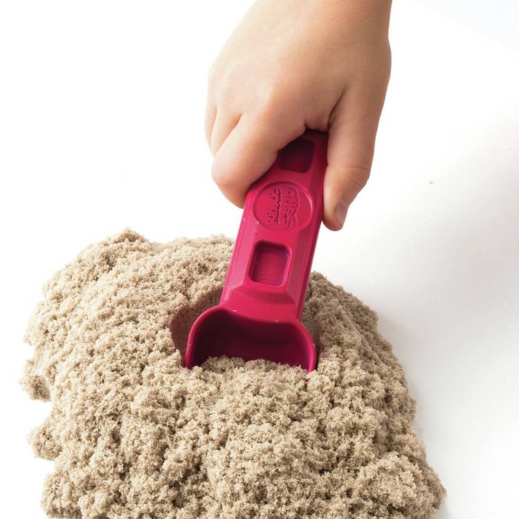 Kinetic Sand folding sand box with tools (British brand)