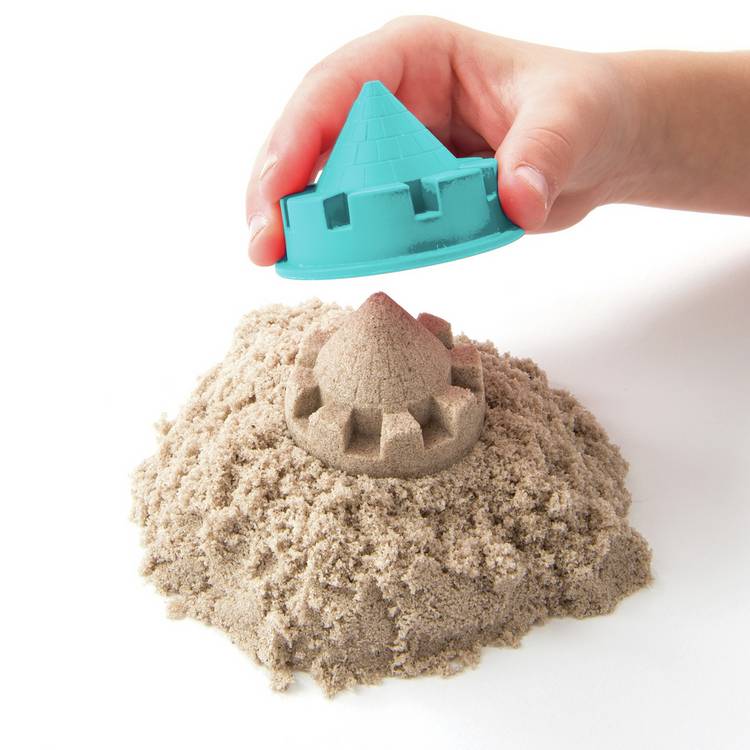 Kinetic Sand folding sand box with tools (British brand)