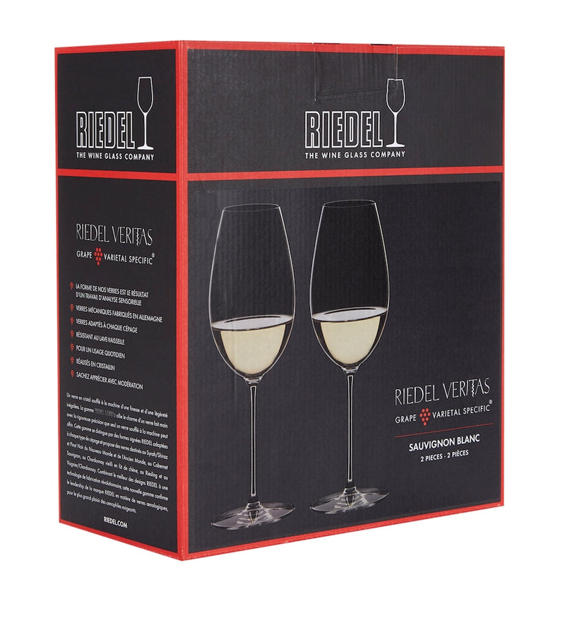Riedel Veritas Sauvingnon Blanc wine glasses set of 2, imported from the UK