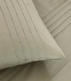 Frette Super King Duvet Cover in Sakura Pink with Oxford Weave - British product