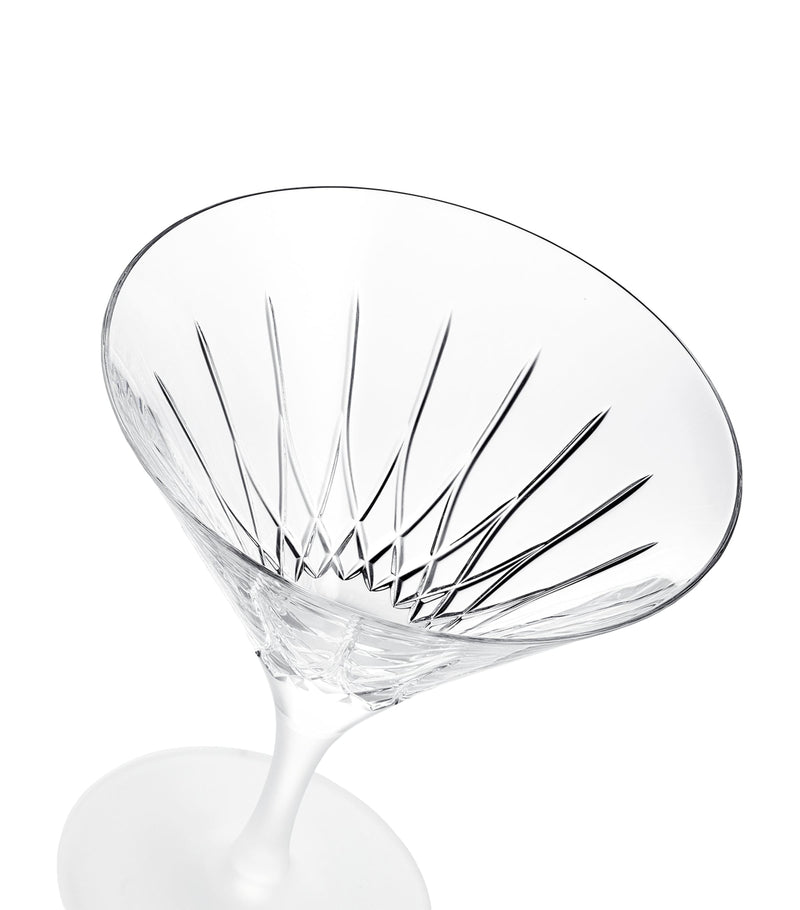 Waterford Lismore Arcus martini glasses set of 2 220ml (British brand)