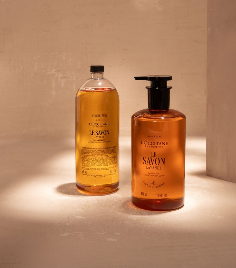 L'Occitane lavender liquid hand soap 500ml refill (British brand)