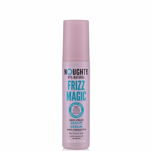 Noughty Frizz Magic Anti-Frizz Serum 75ml, imported from the UK.