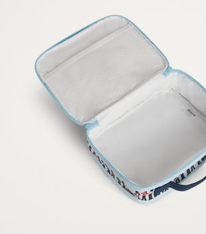 King's Guard Print Lunch Bag with Approximate Dimensions 9cm x 26.5cm x 20cm