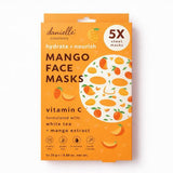 Superdrug Danielle Creations Mango Vitamin C Sheet Masks 5 Pack Gift Set- Buy online at McGrocer
