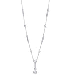 Boodles platinum diamond Waterfall necklace (British brand)