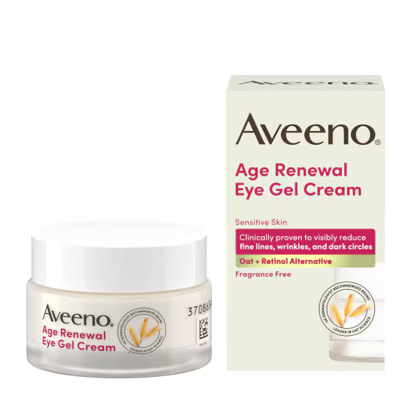 Aveeno Age Renewal Eye Gel Cream 15ml - British product
