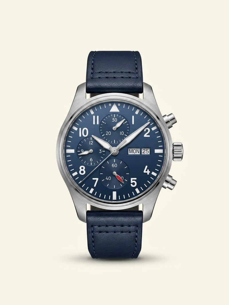 IWC Pilot's Chronograph automatic watch 41mm (British brand)