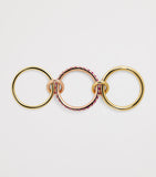 Spinelli Kilcollin Petunia ring mixed gold sapphire, UK version