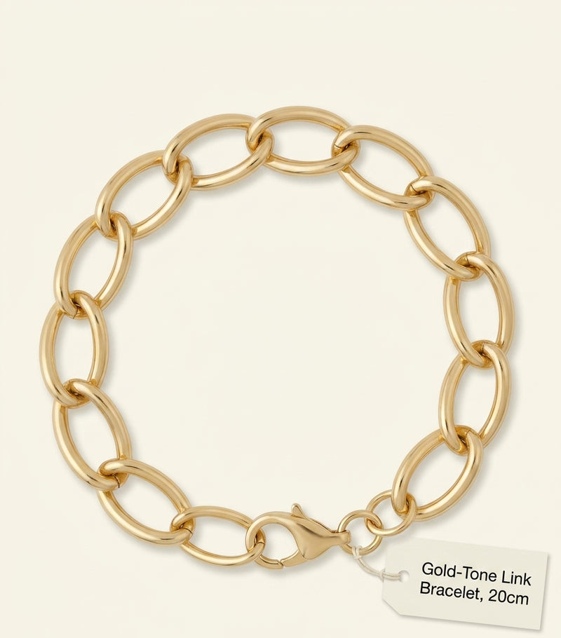 Givenchy chain link choker brass necklace, imported from the UK