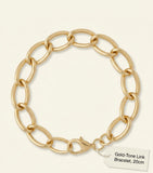 Givenchy chain link choker brass necklace, imported from the UK