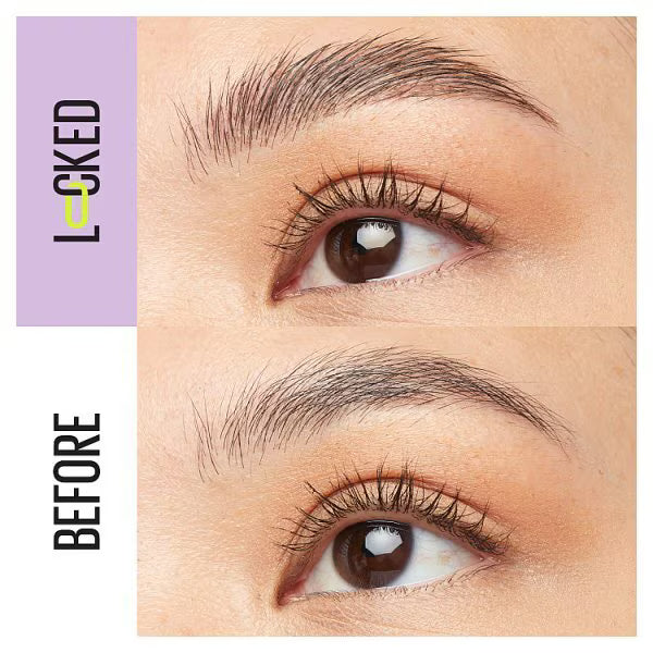 Maybelline Superlock Brow Glue Deep Brown imported from the UK