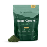 Holland & Barrett Bettervits BetterGreens Mushroom Powder with 50 Ingredients 30 Servings- Buy online at McGrocer