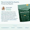 Bettervits BetterGreens mushroom powder with 50 ingredients, 30 servings (British brand)