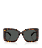 Versace tortoise square irregular sunglasses (British brand)