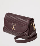 Jimmy Choo Curve quilted leather top-handle bag - British product