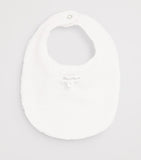 Tartine et Chocolat cotton Toile de Jouy bib, imported from the UK
